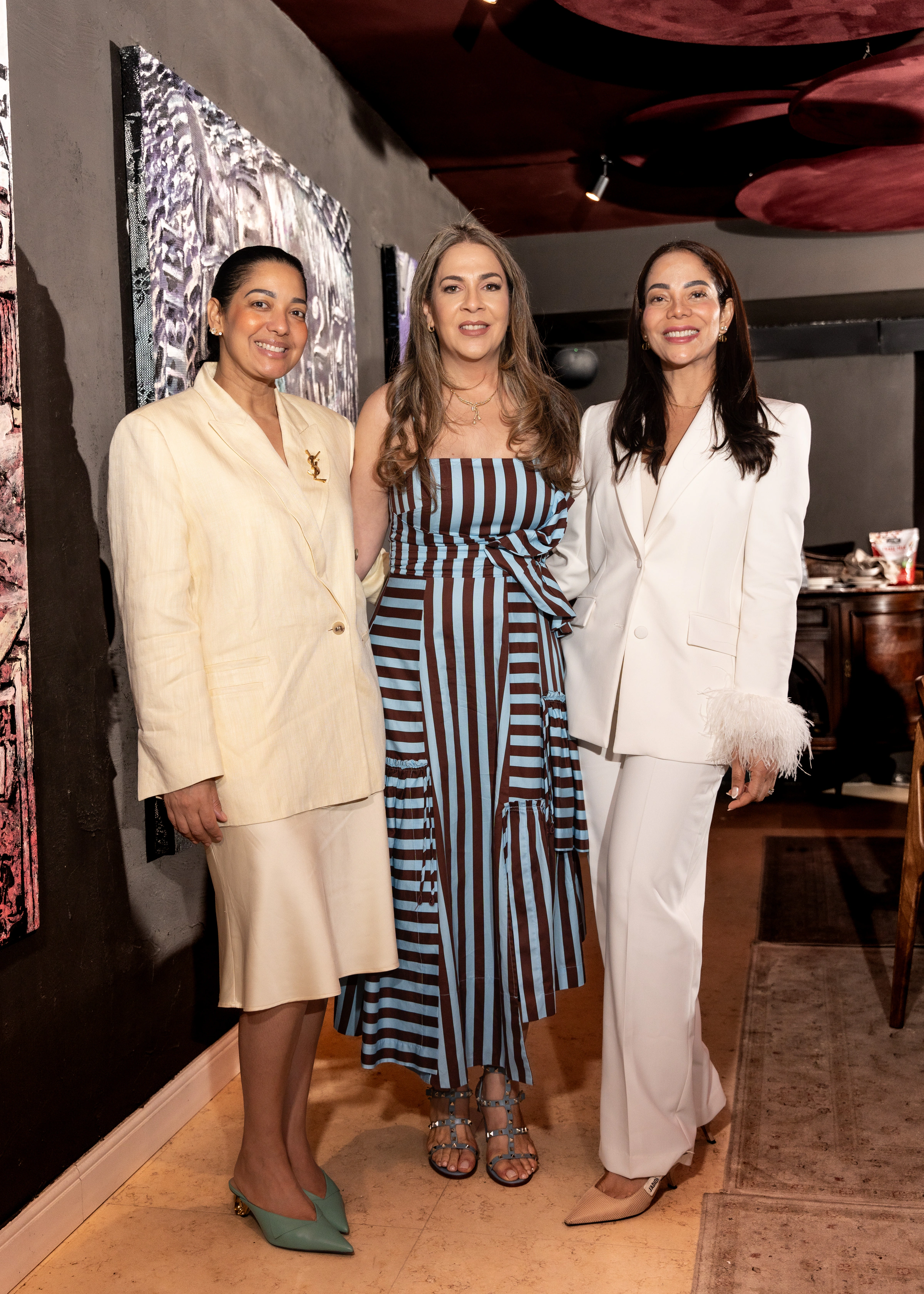Tres integrantes de la Fundación Sol de Esperanza